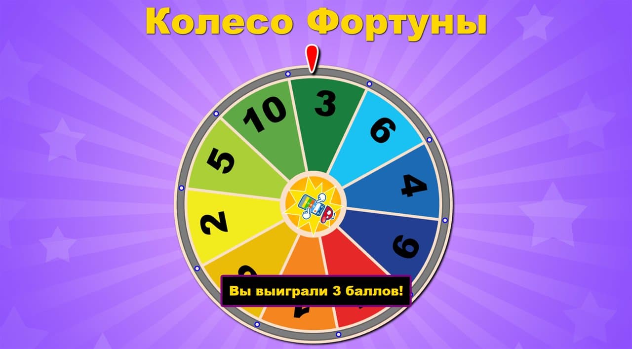 Мини-игра «Колесо фортуны»